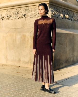 SITA MURT Falda Midi Radial - Imagen 2