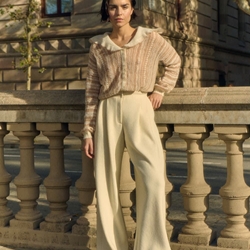 SITA MURT Pantalón Punto con Pinzas - Imagen 1