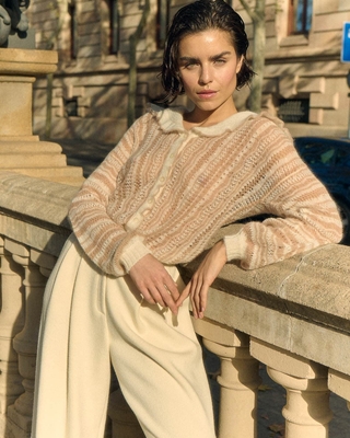 SITA MURT Pantalón Punto con Pinzas - Imagen 2